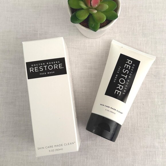 Doctor Rogers Restore Face Wash Full Size 5 Oz Fragrance-Free Hypoallergenic - Picture 1 of 9